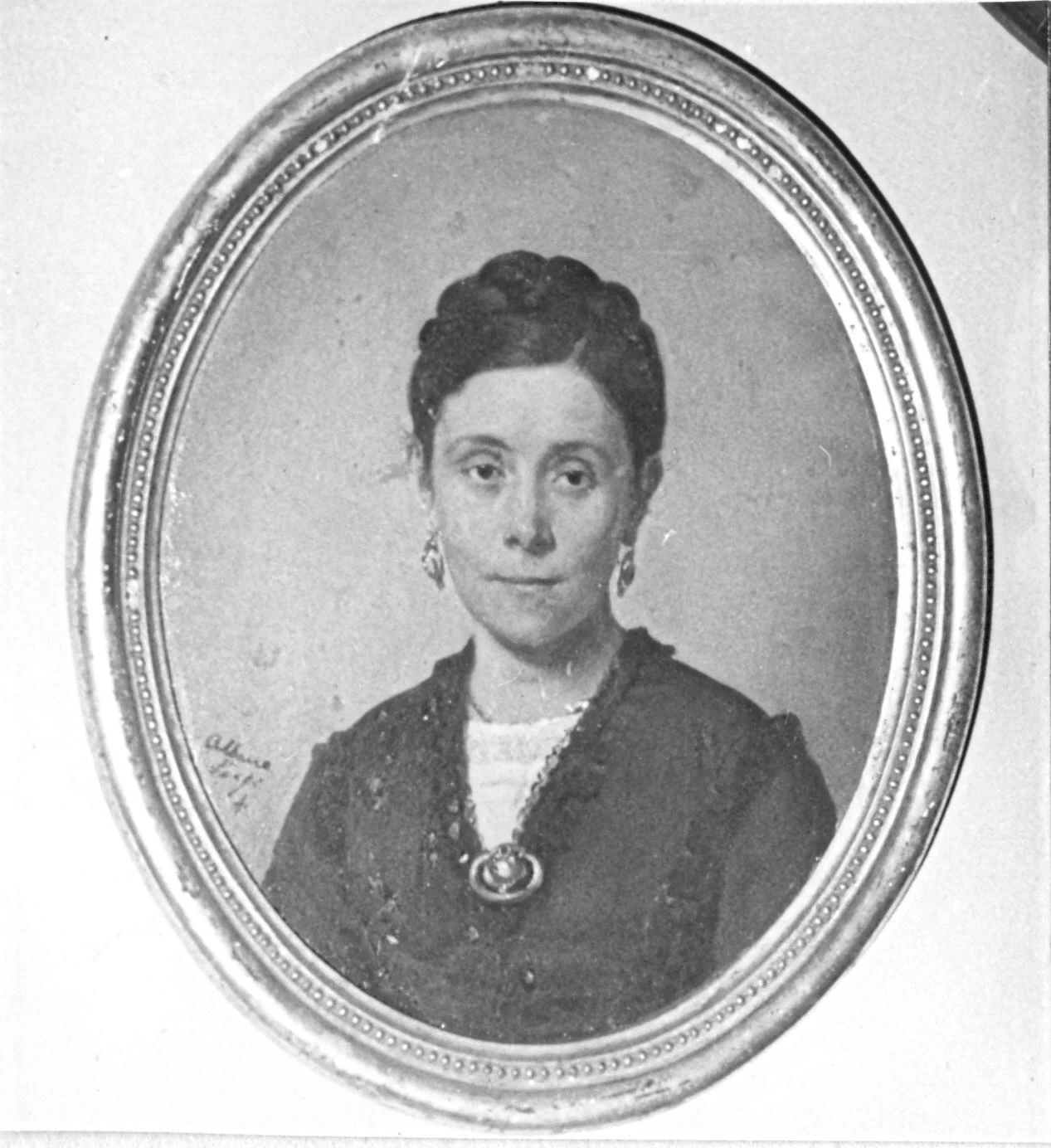 Ritratto di Elvira De Pietri Tonelli Praudi - Museo Civico Giulio Ferrari, Carpi, Modena